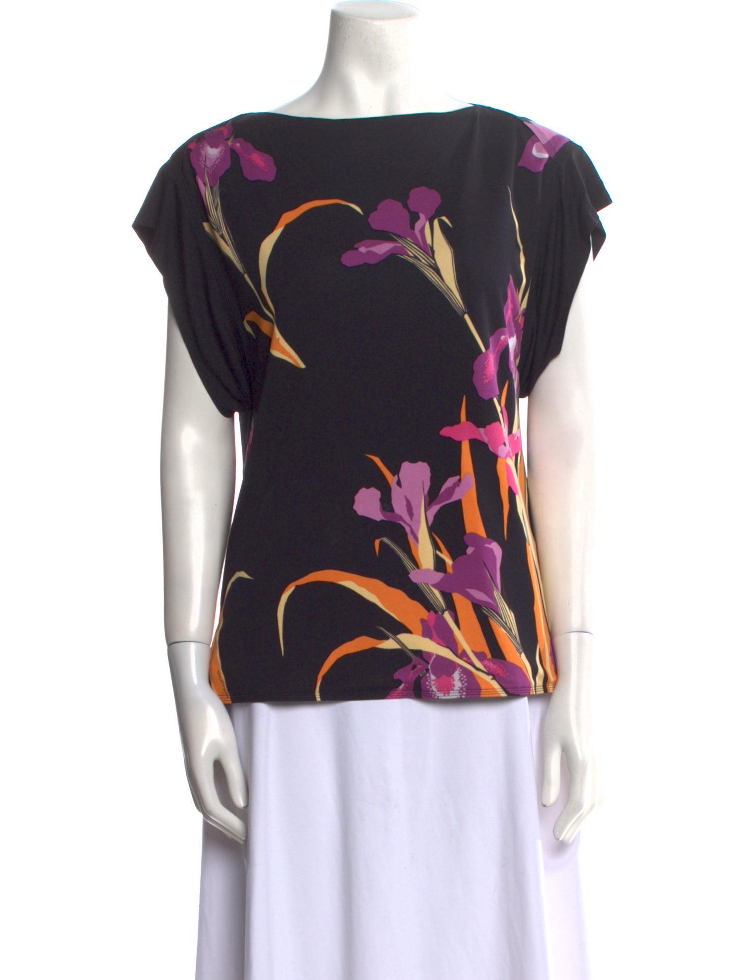 Louis Vuitton 2011 Floral Print Blouse